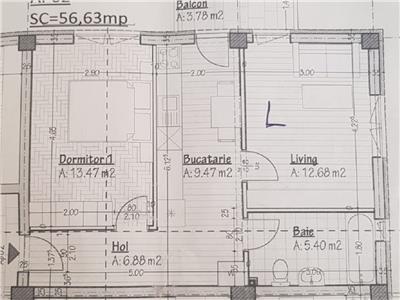 Apartament 2 camere, bloc nou cu parcare, Manastur, Restaurant Roata