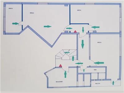 Spatiu de birouri de inchiriat, 170 mp si 2 parcari in Zorilor, Sigma Center