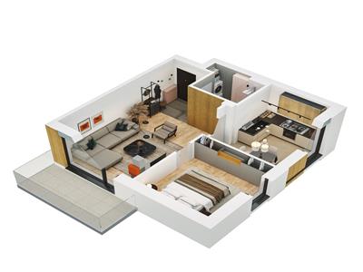 Apartament premium 2 camere, Central, UMF Gradina Botanica