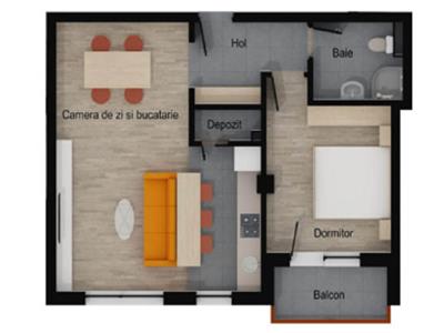 Apartament 2 camere, bloc nou, Floresti, Muzeul Apei