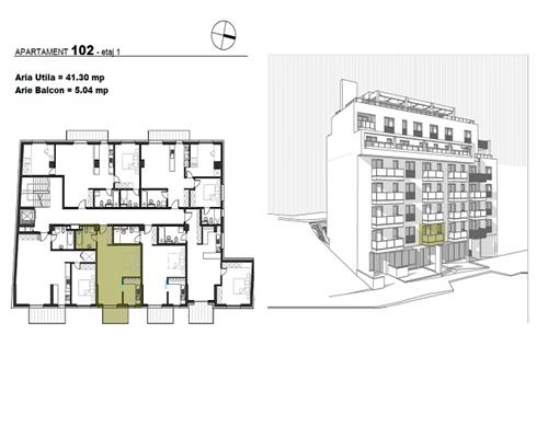 0%. Apartament cu 1 camera confort sporit in bloc premium